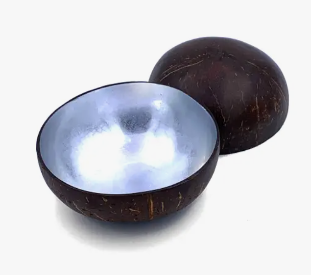 Metallic Painted Coco Bowl