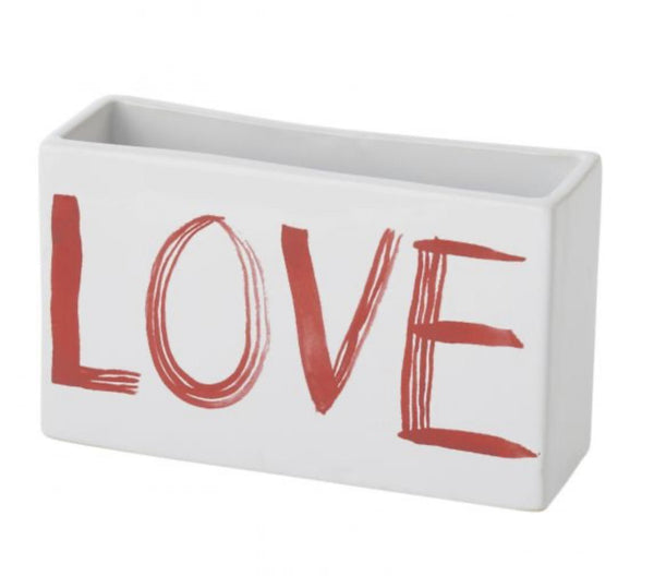 Painted Love Planter